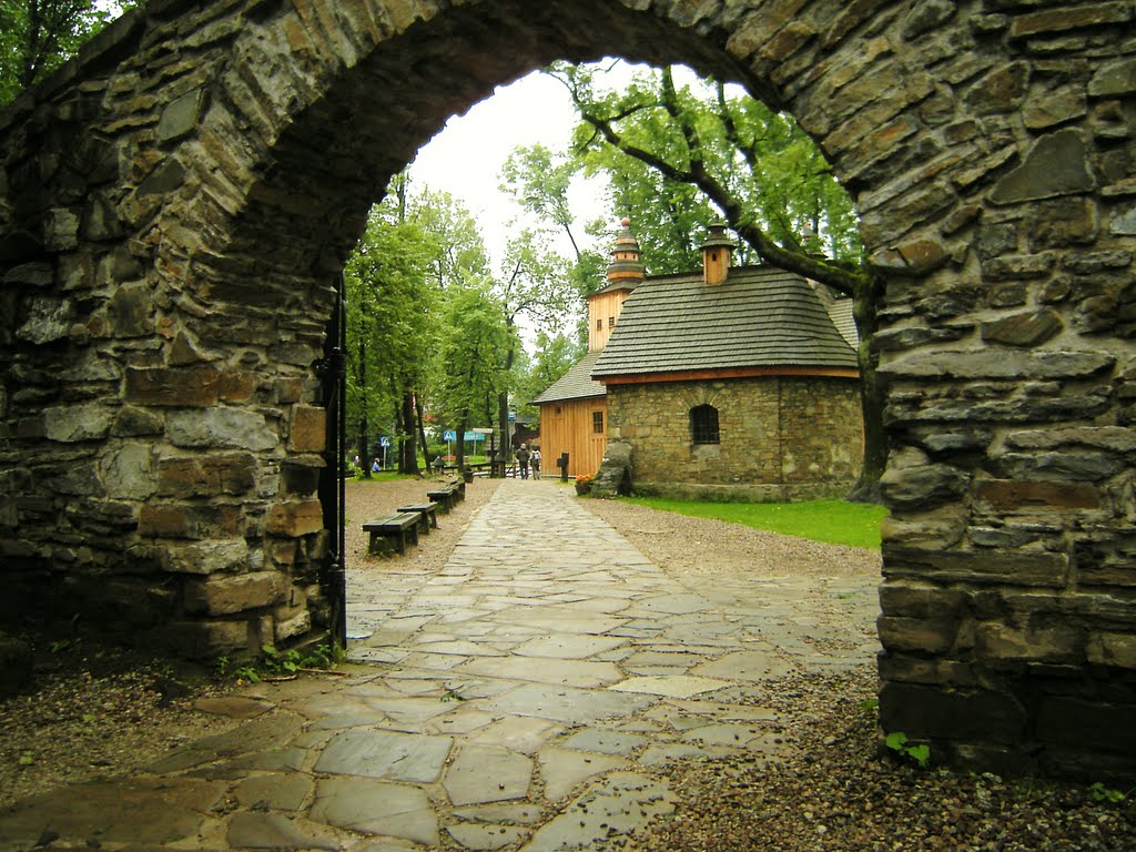 Brama Cmentarza "Na Pęksowym Brzyzku", Zakopane/Gate of the Old Cemetery, Zakopane