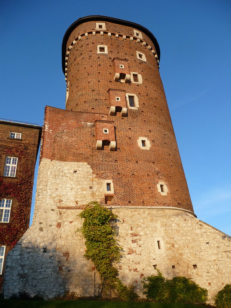 A Wawel kastély egyik tornya