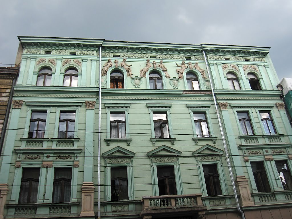 Kraków • Kamienica przy Starowiślanej