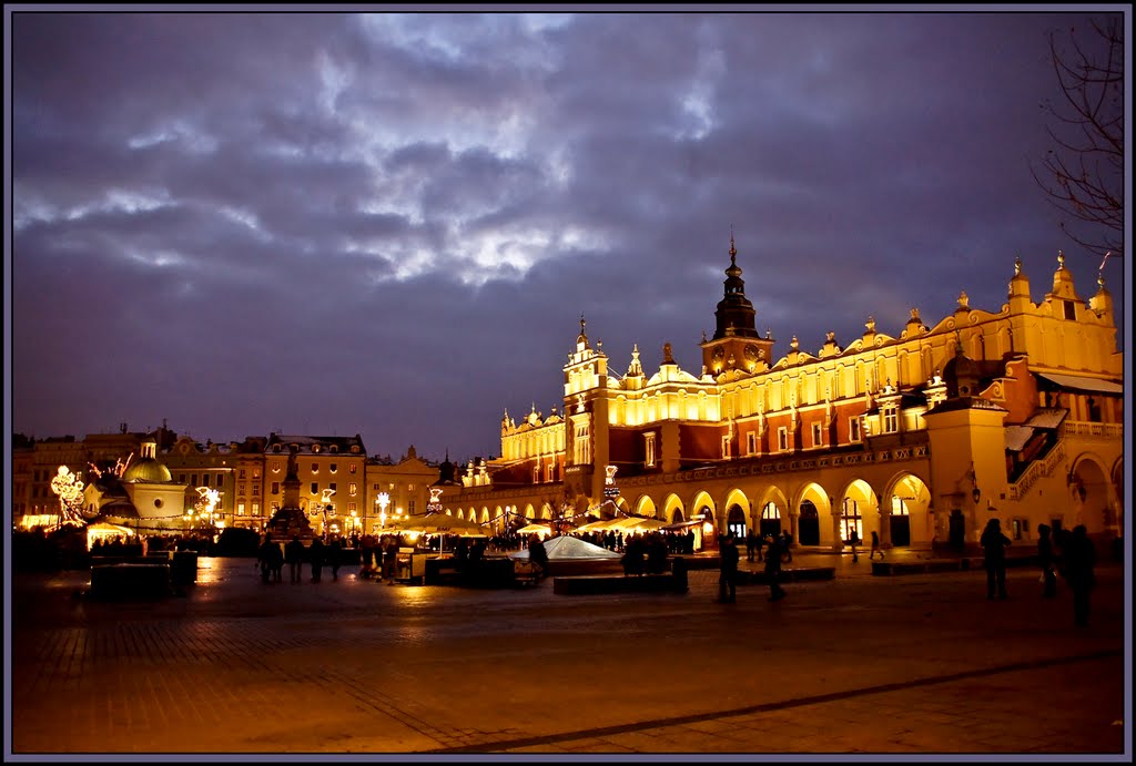 Kraków - Sukiennice - malby