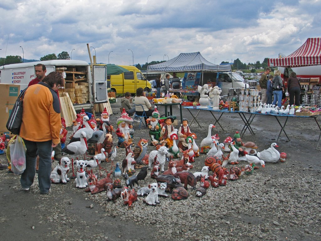 At the Market at Nowy Targ