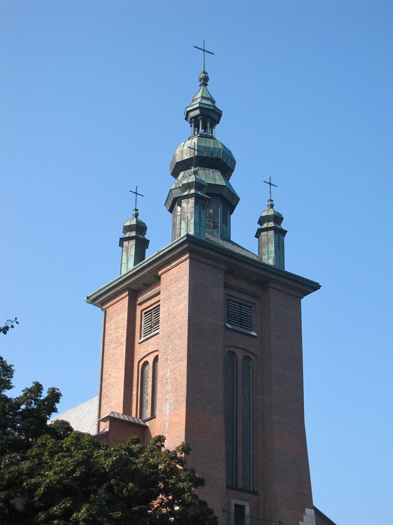 Wieża Kościoła Najświętszego Serca Pana Jezusa