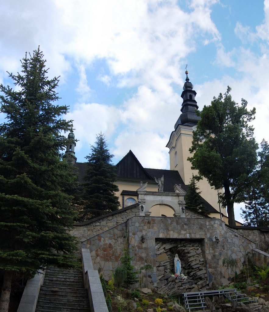 Nowy Targ. Saint Catherine of Alexandria church. Kościół Sw. Katarzyny.
