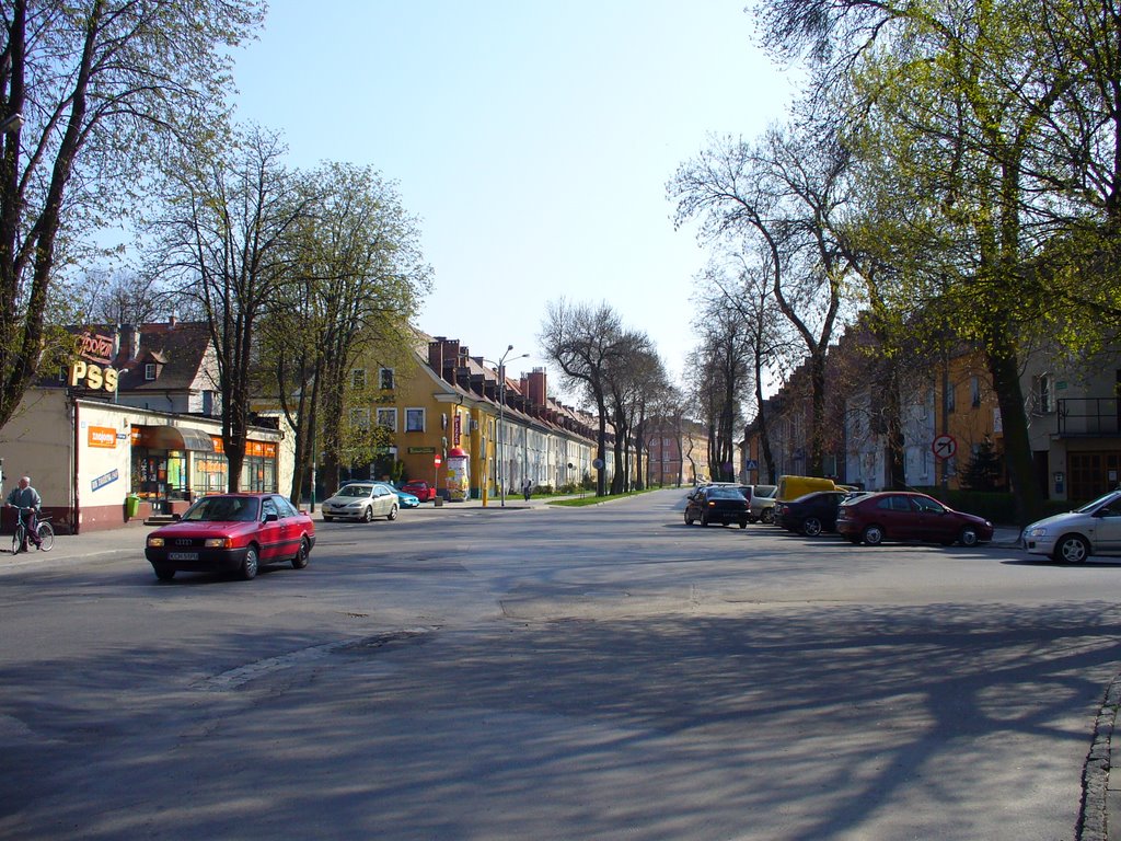 Cruce de las calles Sniadeckiego y Lukasiewicza