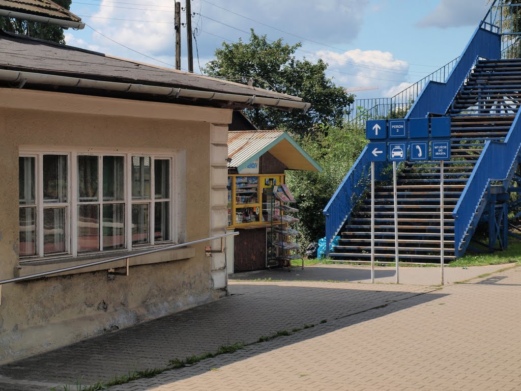 Skawina - the railway station