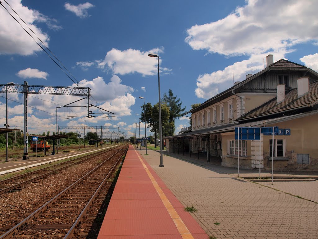 Skawina - the railway station