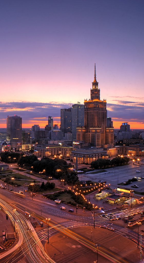 Nasza Warszawa / Warsaw from 25th floor