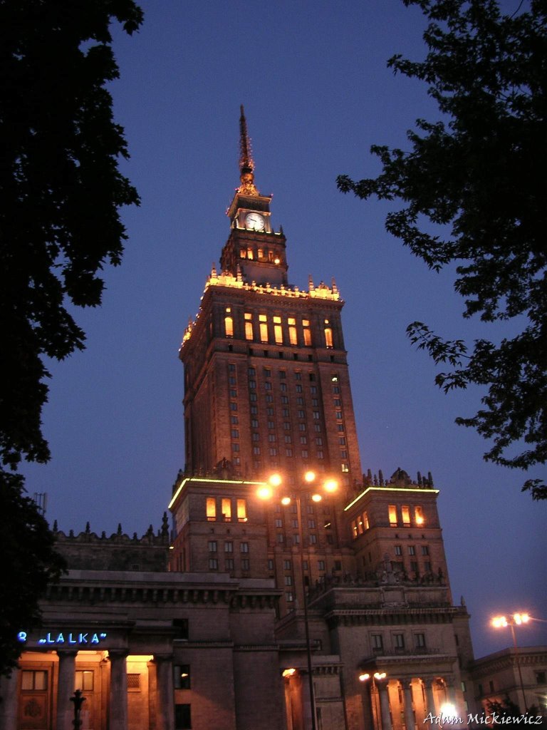 Warszawa - Pałac Kultury i Nauki