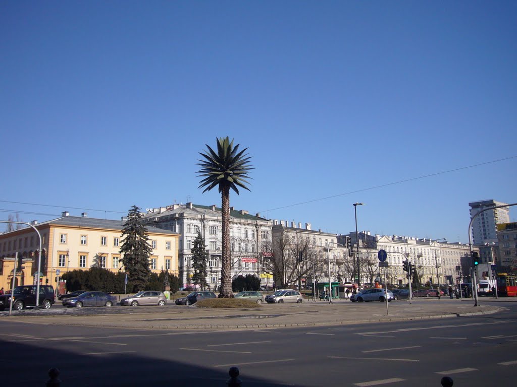 Warsaw - Charles de Gaulle roundabout / Warszawa - rondo Charlesa de Gaullea