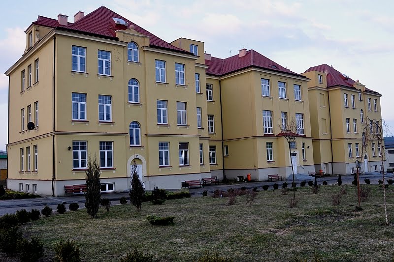 Budynek dawnego szpitala obecnie DPS 1926 r. Gostynin /zk