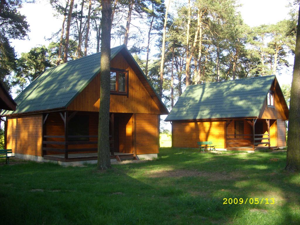 Nowe domki nad Jeziorem Kozienickim