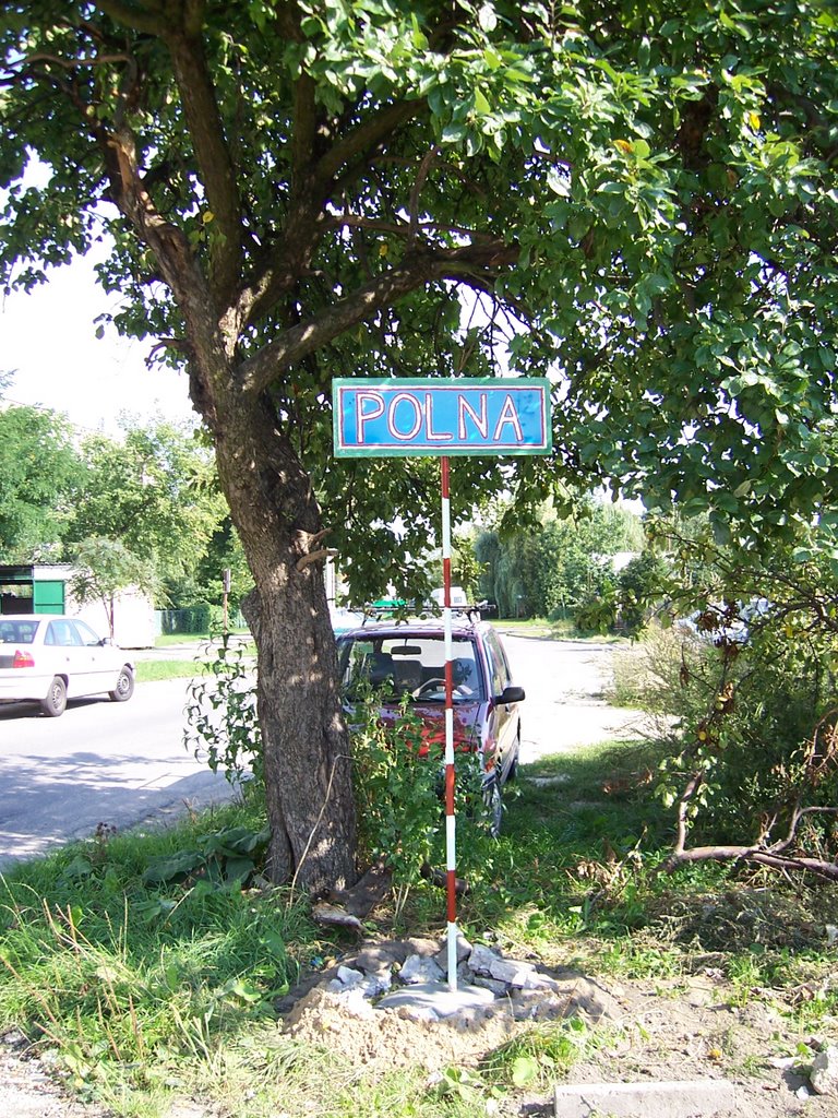 Legionowo - ul. Polna (znak)