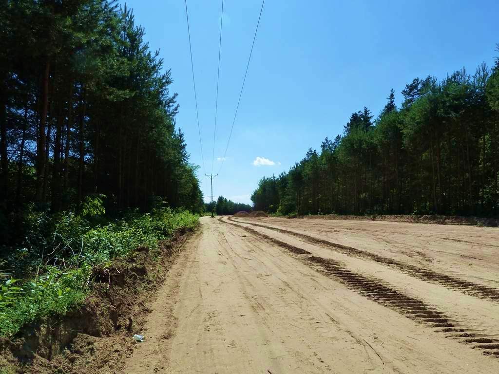 przebudowywana ul. leśniczówka