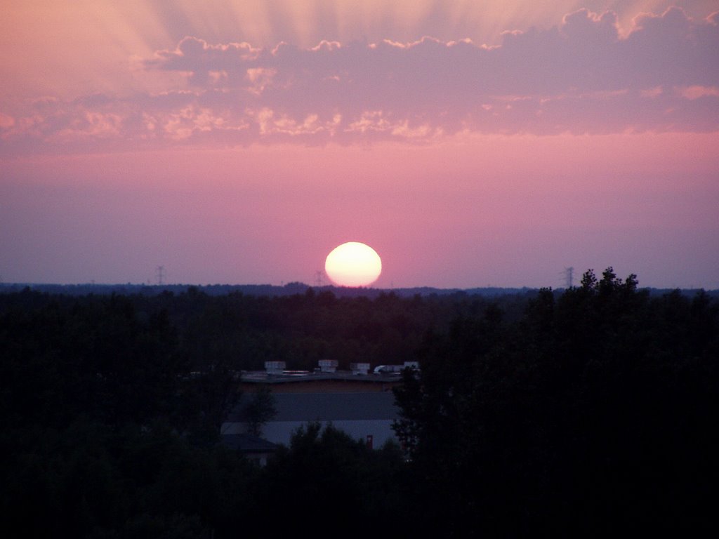 Marki, Małachowskiego Sunset