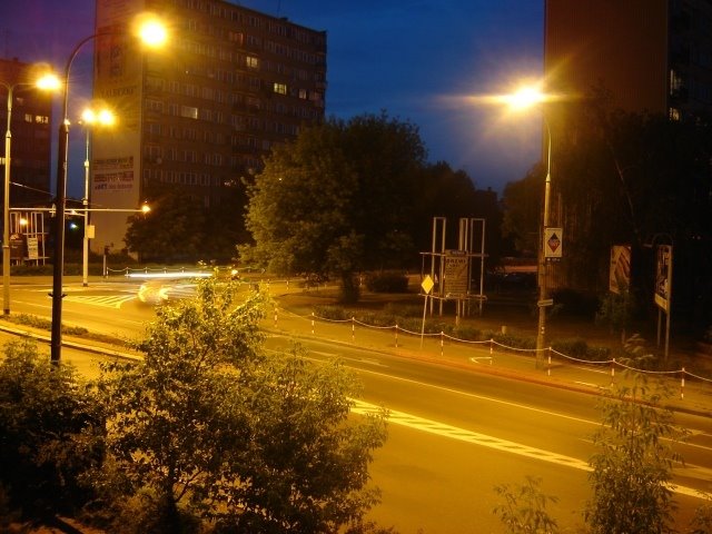 Ostroleka by night