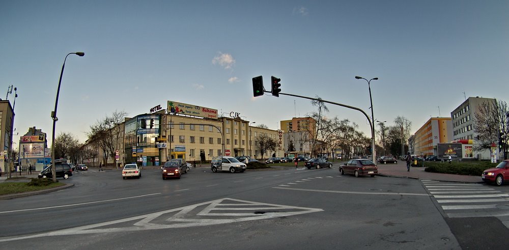Skrzyżowanie Nowy Rynek/Jachowicza
