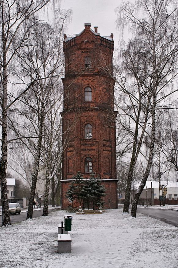 Płock - Wieża ciśnień 1910 r.