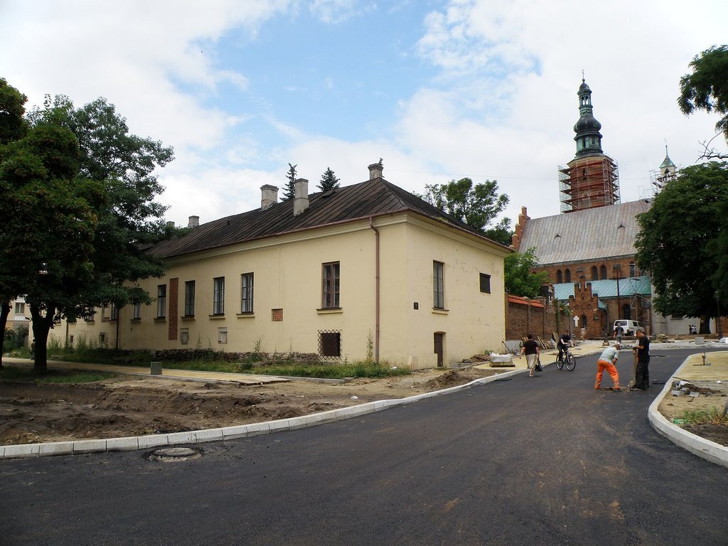 Castle and church