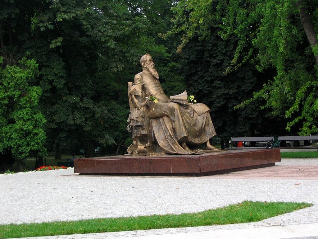 Radom, pomnik Jana Kochanowskiego