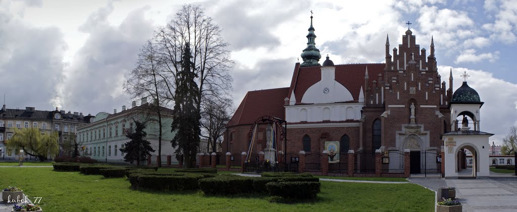 Radom, klasztor OO. Bernardynów - panorama