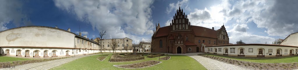 Radom, klasztor i kościół OO. Bernardynów pw. św. Katarzyny Aleksandryjskiej - panorama 360