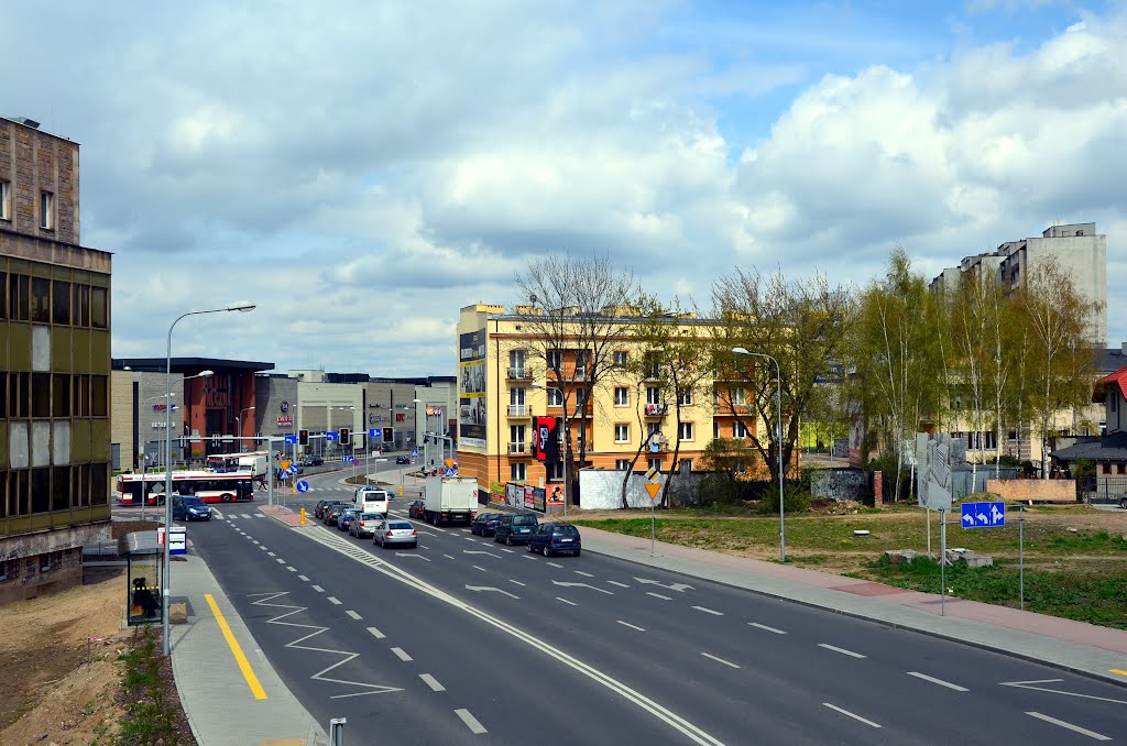 Skrzyżowanie Pileckiego, Struga i Chrobrego w Radomiu