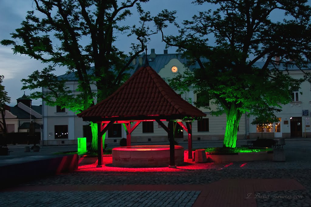 Krosno - studnia na rynku