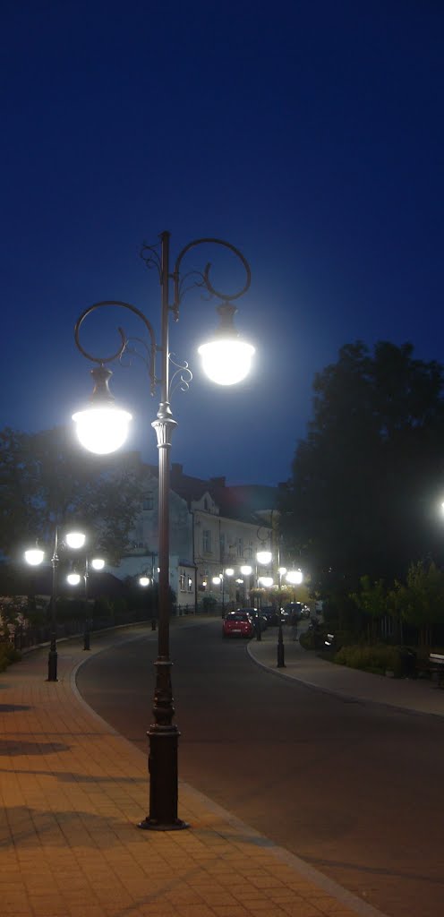 Krosno - moje miasto nocą