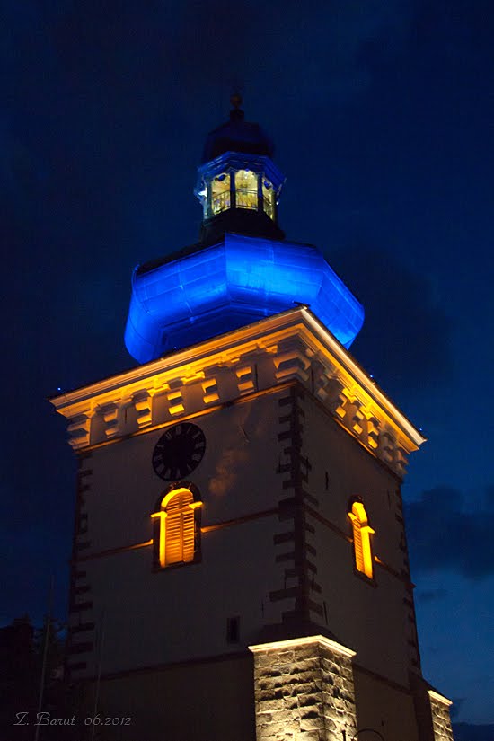 iluminacja wieży farnej