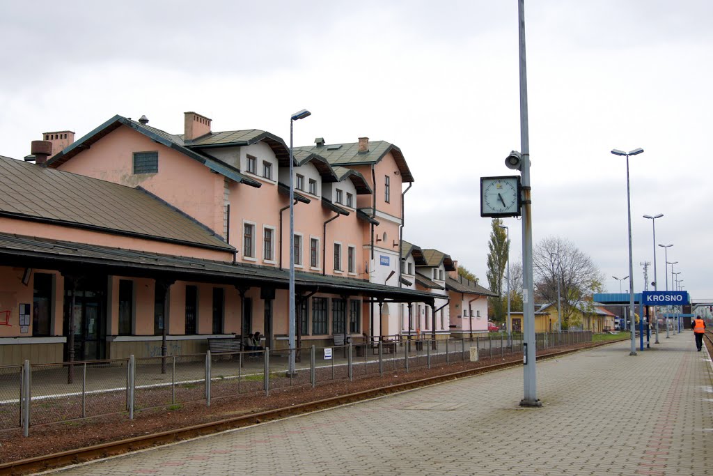 Krosno (woj.podkarpackie) - Dworzec PKP