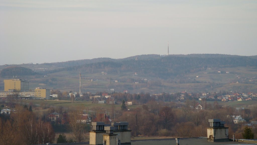 Wieża TV i szpital