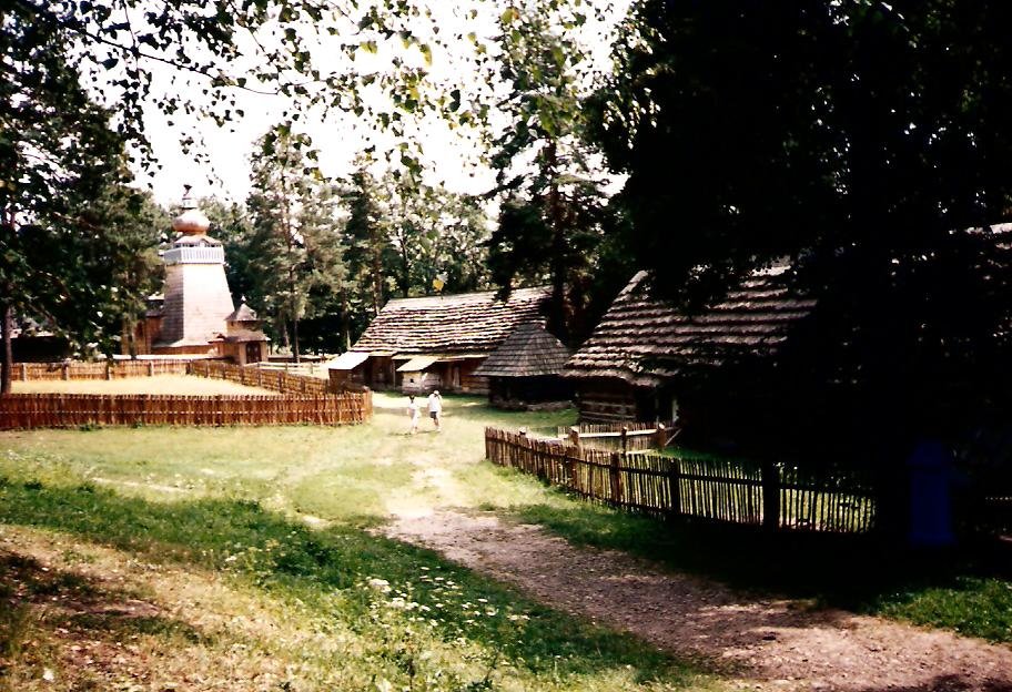 In Sanoks "Skansen", Poland