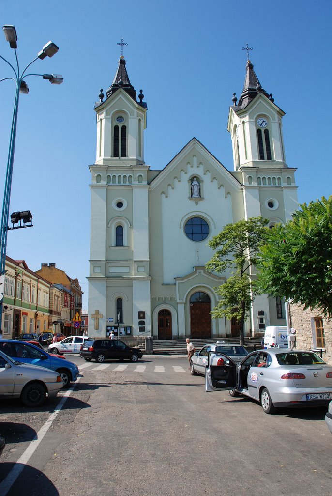 SANOK - Kościół Farny pw. Przemienienia Pańskiego