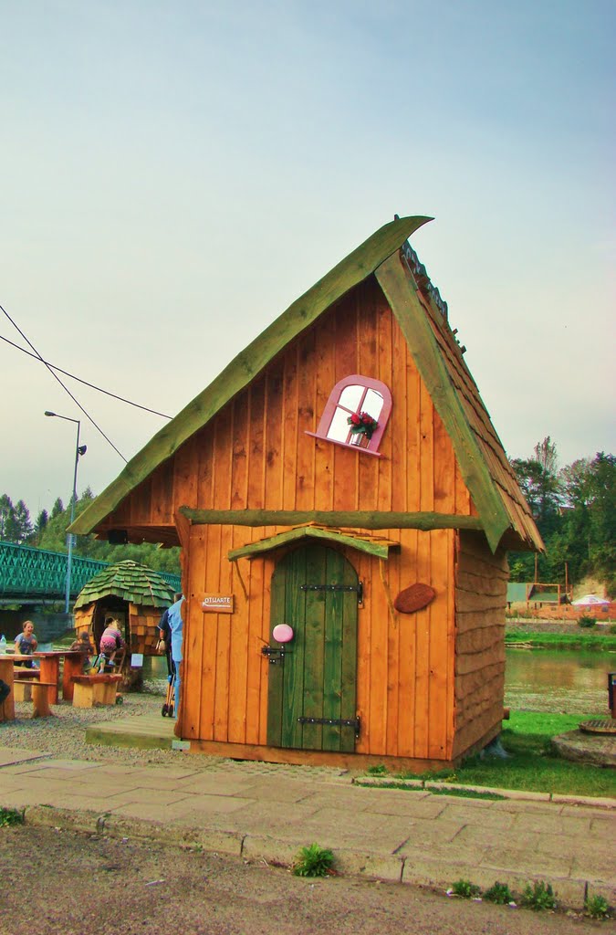 Sanok-nad brzegiem Sanu