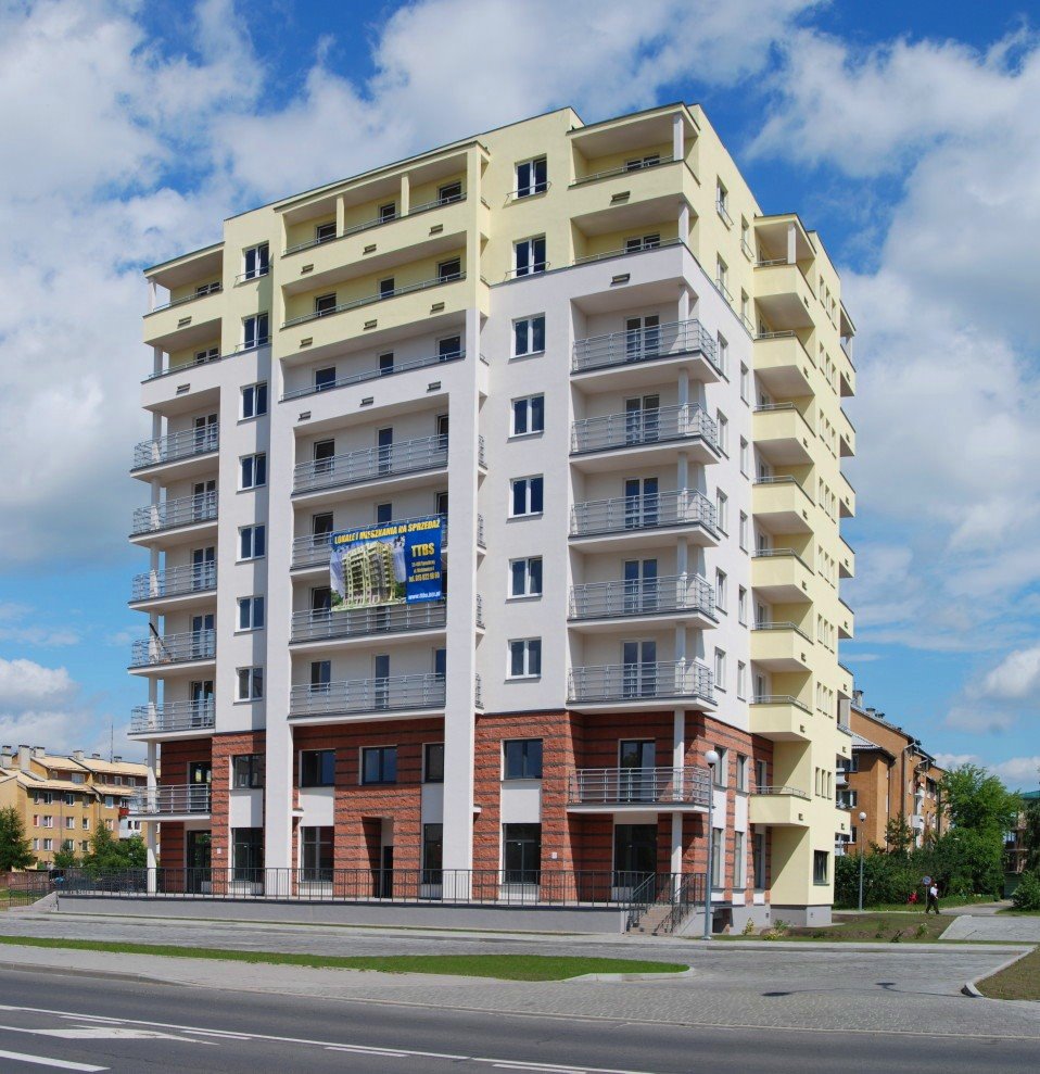 Tarnobrzeg, jeden z bloków przy ul. Kopernika