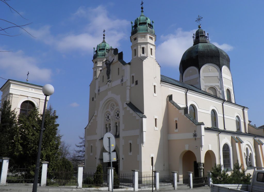 Cerkiew Greckokatolicka  p.w. Przemienienia Pańskiego w Jarosławiu . Sanktuarium Maryjne - Brama Miłosierdzia