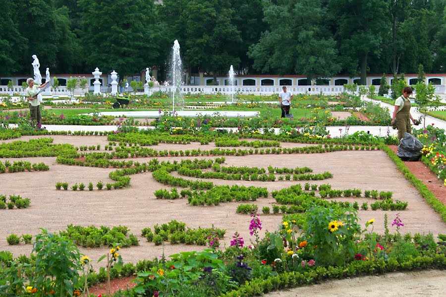 Białystok - Branicki Palace gardens