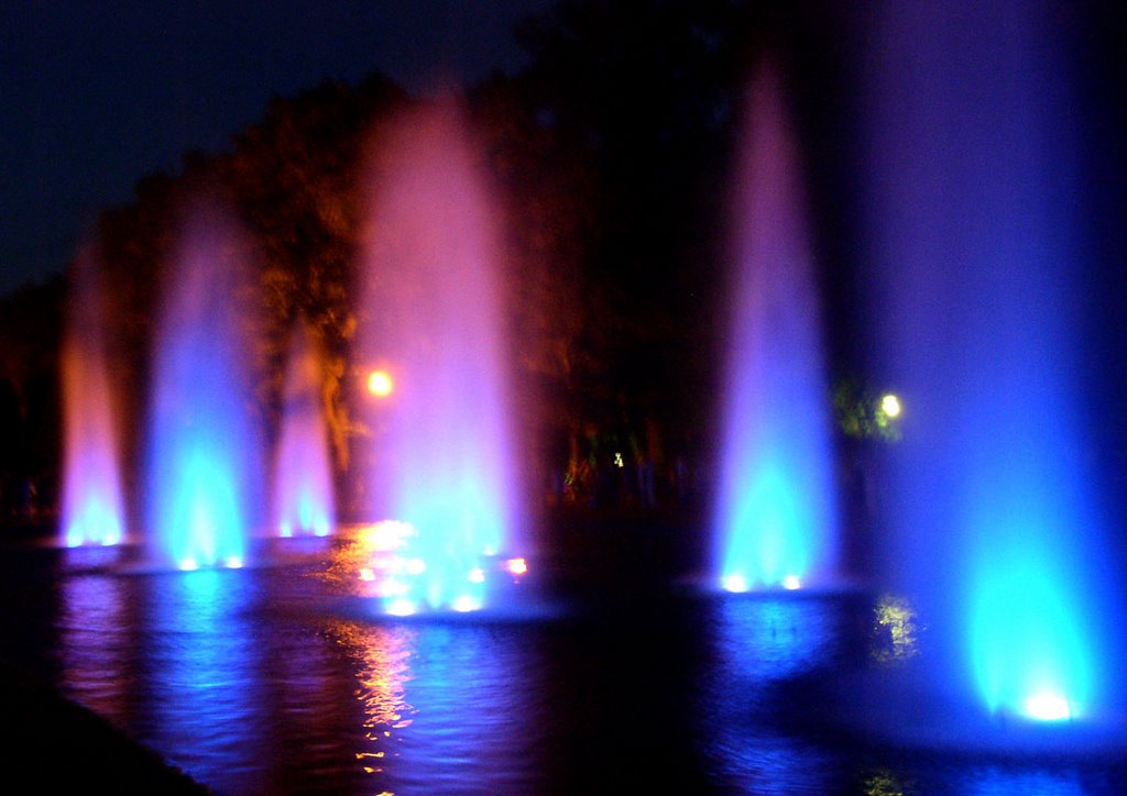 Fountain in Planty Park - Bialystok