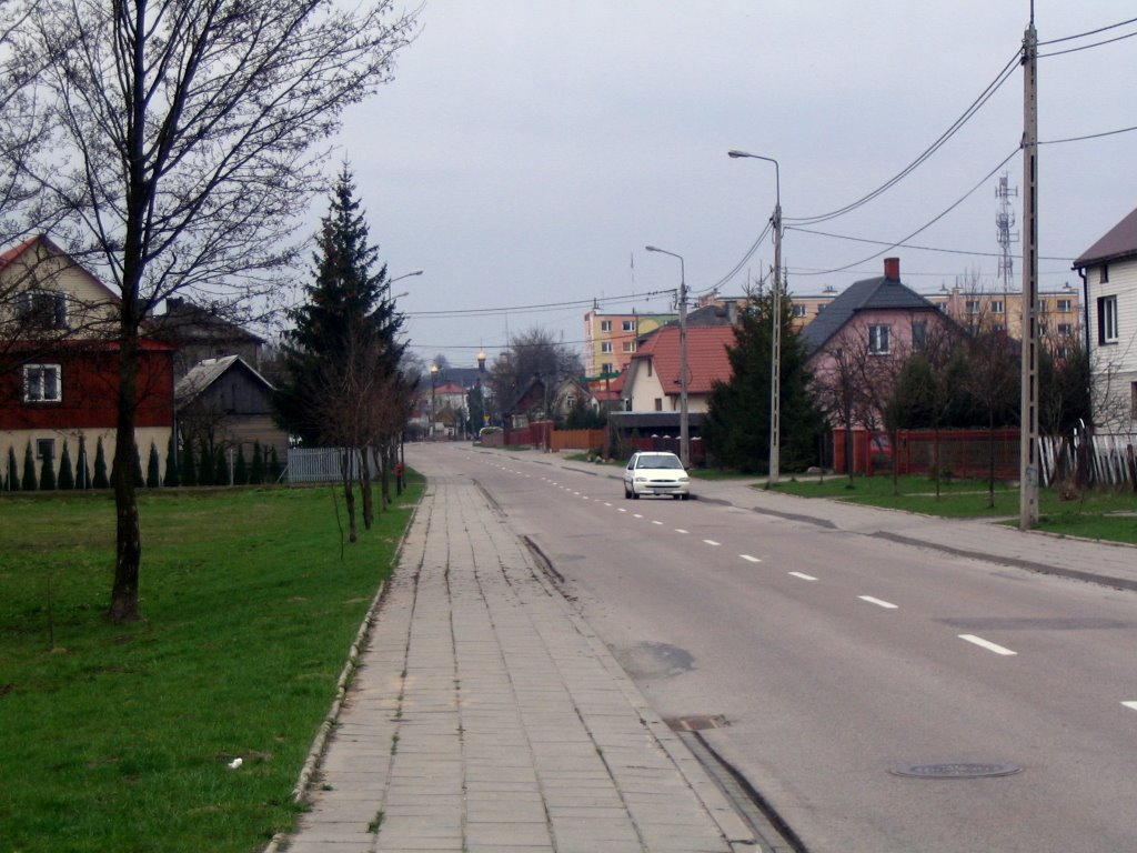 Bielsk Podlaski - ulica Jagiellońska (Jagiellonska street)