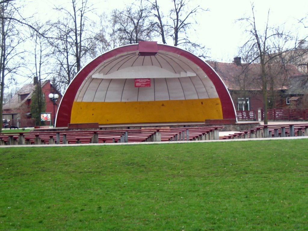 Bielsk Podlaski - muszla kocenrtowa (amphitheater)