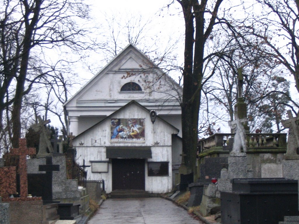 Bielsk Podlaski - neoklasycystyczna kaplica cmentarna pw. św. Wincentego à Paulo (neoclassicism cemetery chapel of St Vincent de Paul)