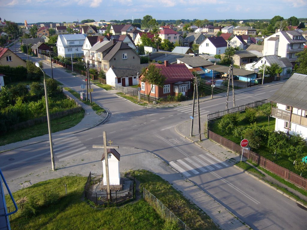 Skrzyżowanie Ogrodowa Widowska