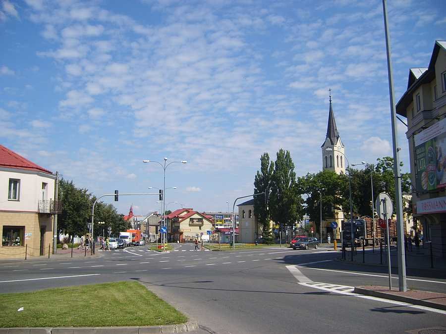 Grajewo, centrum.