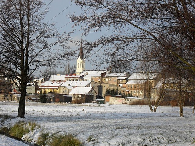 Grajewo w zimowej szacie