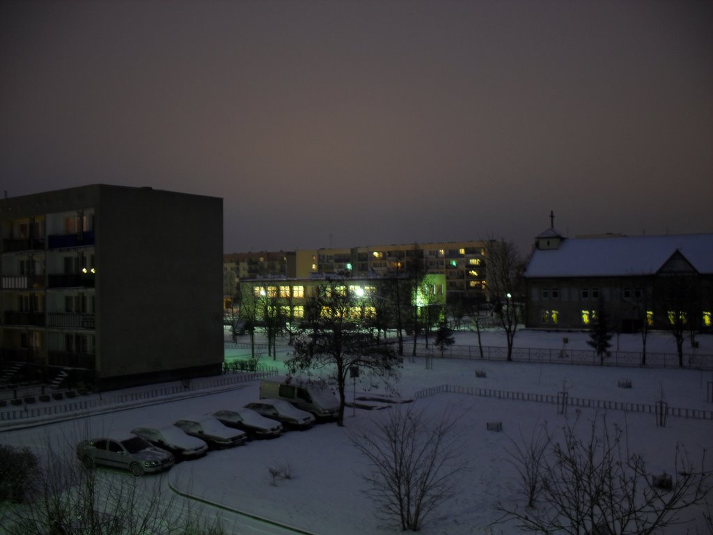 Śnieżny poranek