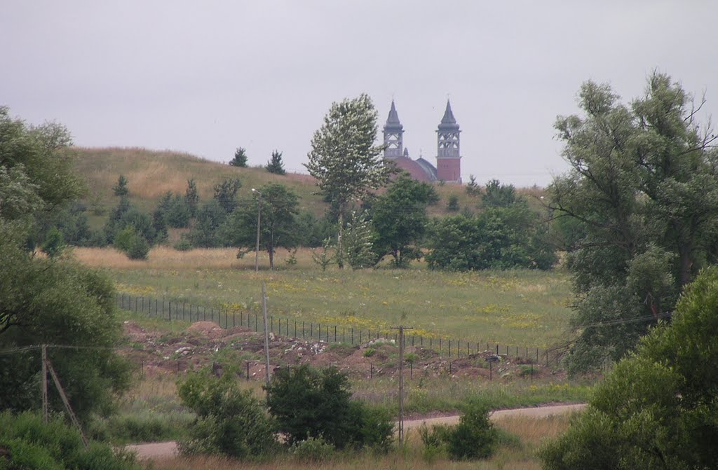 View to church, 2011