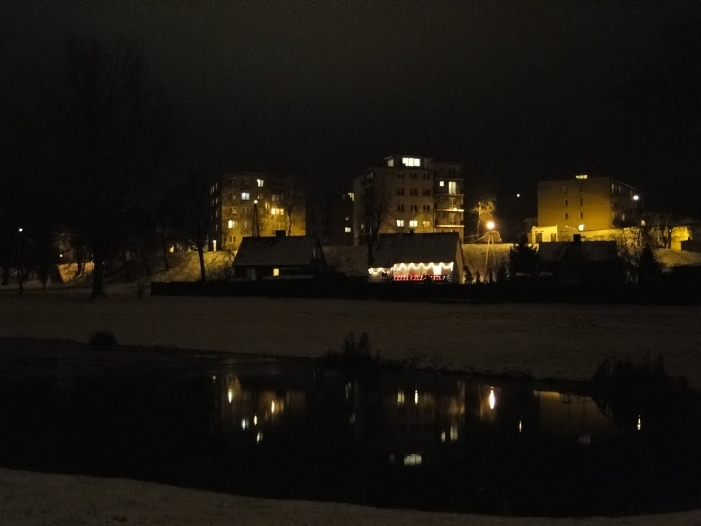 "Central Park" nocą.