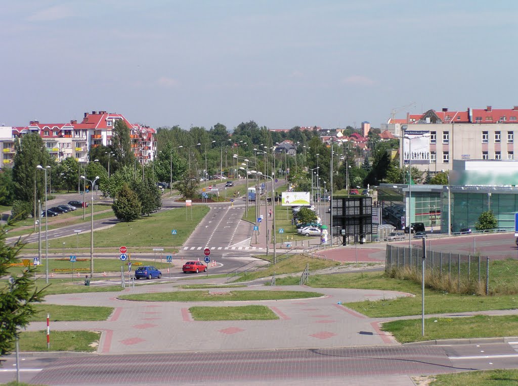 Lomza, Rondo Solidarnosci & Zawadzka street, 08.2010