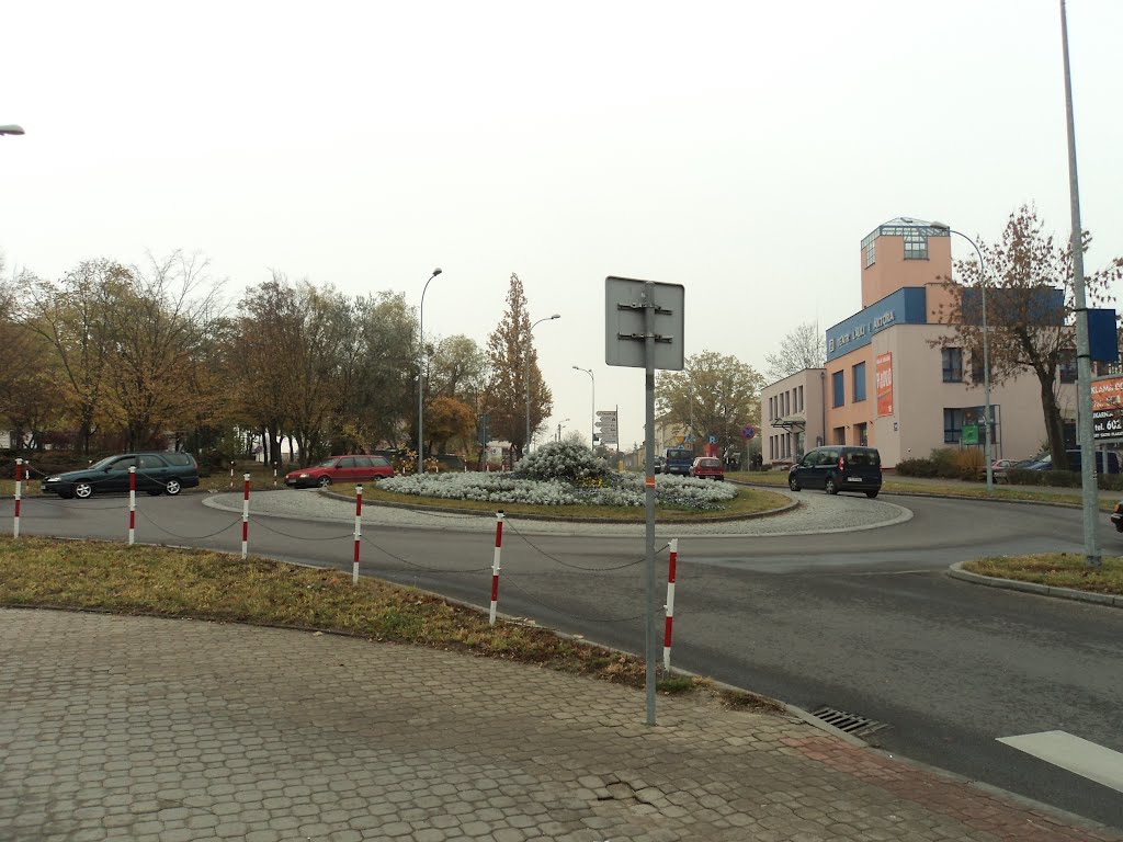 rondo przy Placu Niepodległości