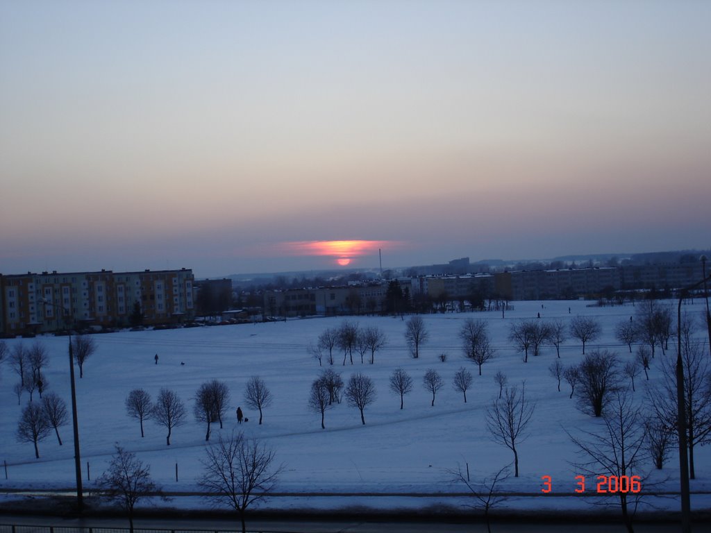 March sunset